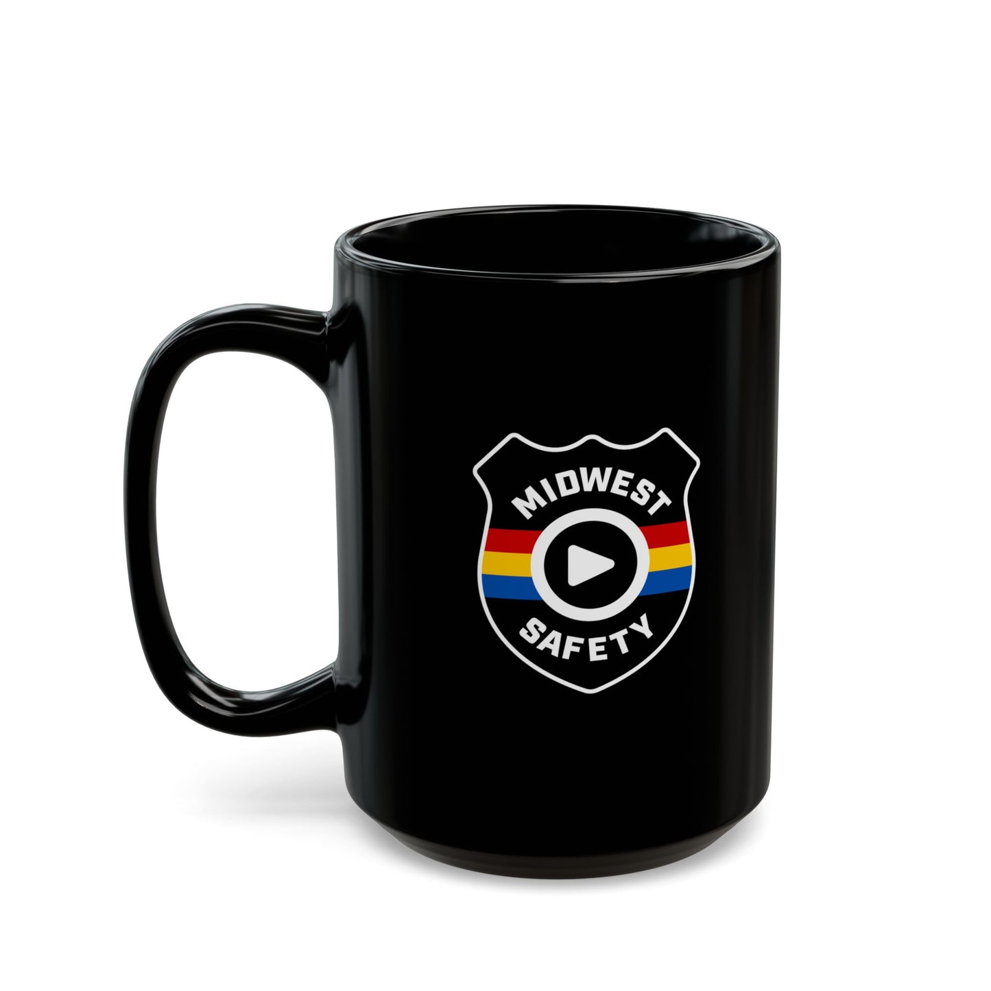 Midwest Safety Black Mug - 11oz & 15oz