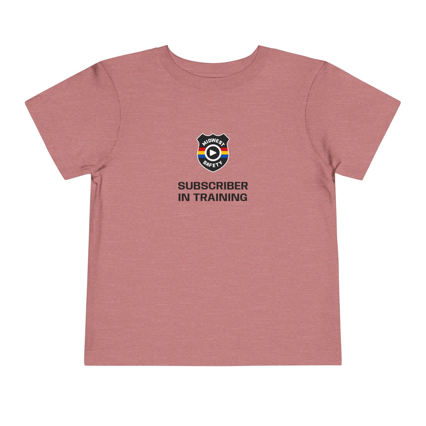 “Subscriber in Training” Adorable Toddler T-Shirt with Funny Design