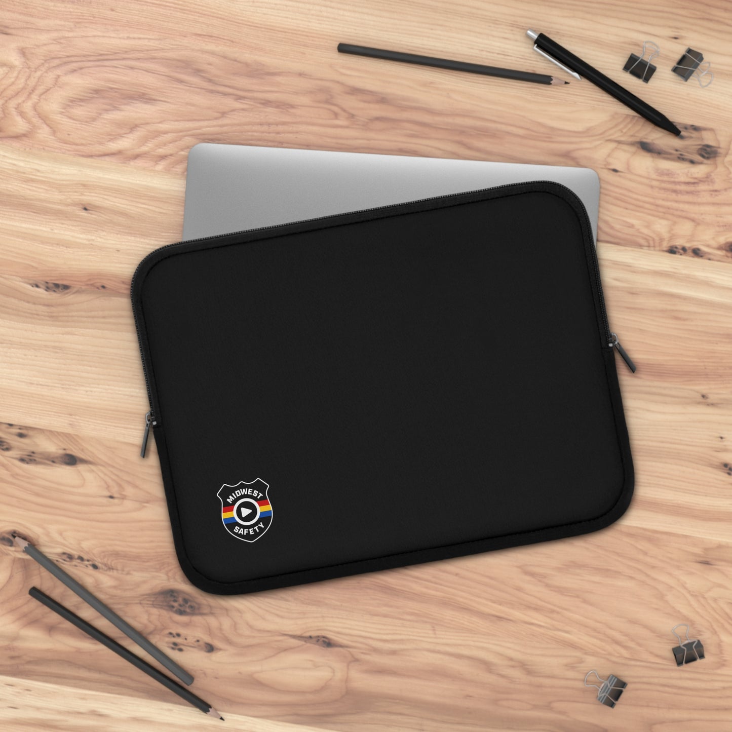 Midnight Safety Laptop Sleeve - Stylish Protection for Your Device