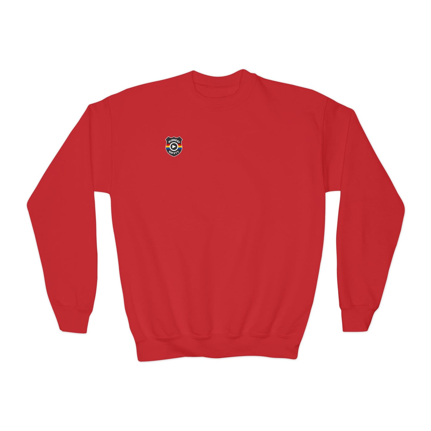 Youth Crewneck Sweatshirt - Cute Logo Design, Cozy Kids Apparel for Everyday Wear, Gifts for Birthdays, Holidays