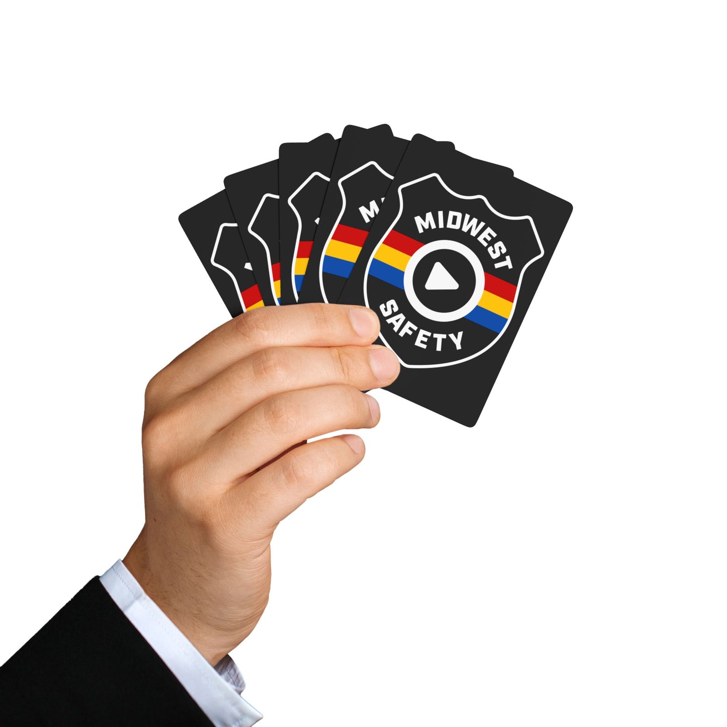 Midwest Safety Poker Playing Cards - Unique Design for Game Night