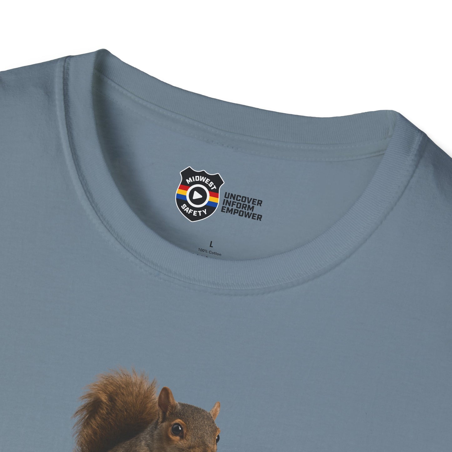 Got Too Nutty Unisex Softstyle Police Silly T-Shirt - Fun & Quirky Graphic Tee