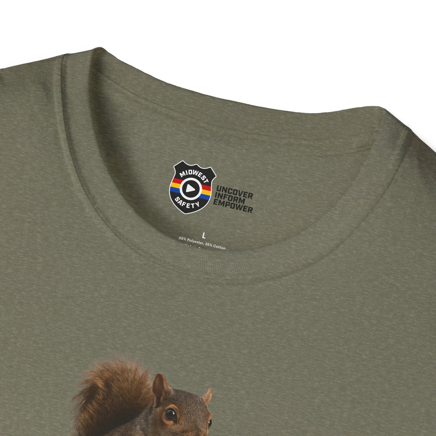 Got Too Nutty Unisex Softstyle Police Silly T-Shirt - Fun & Quirky Graphic Tee