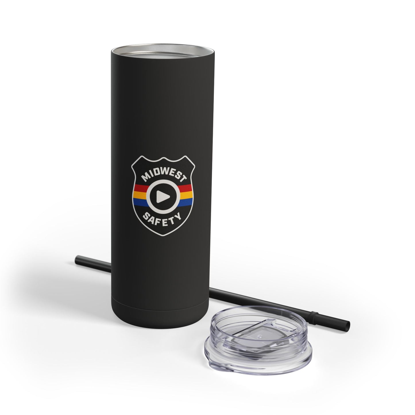 Midwest Safety 20oz Matte Tumbler - Stylish and Functional Travel Mug