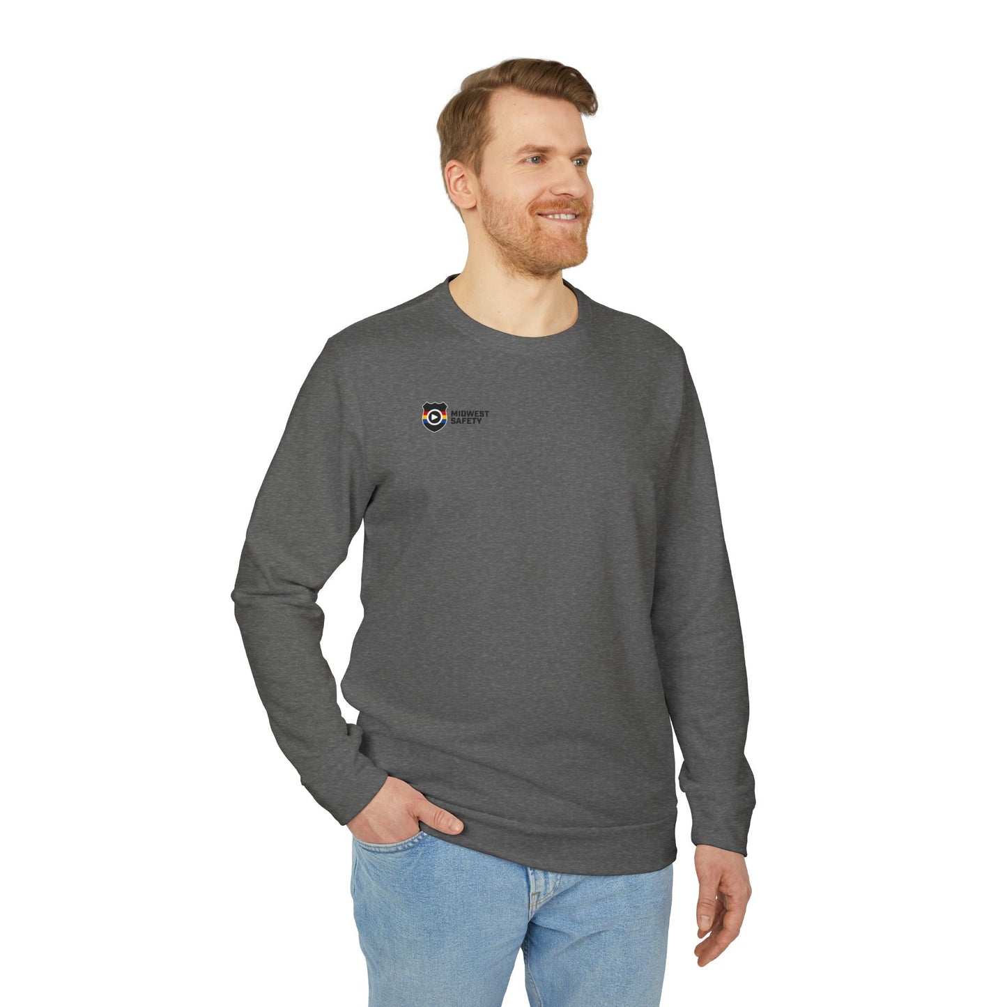 Adidas Unisex Fleece Sweatshirt - Support Local Safety