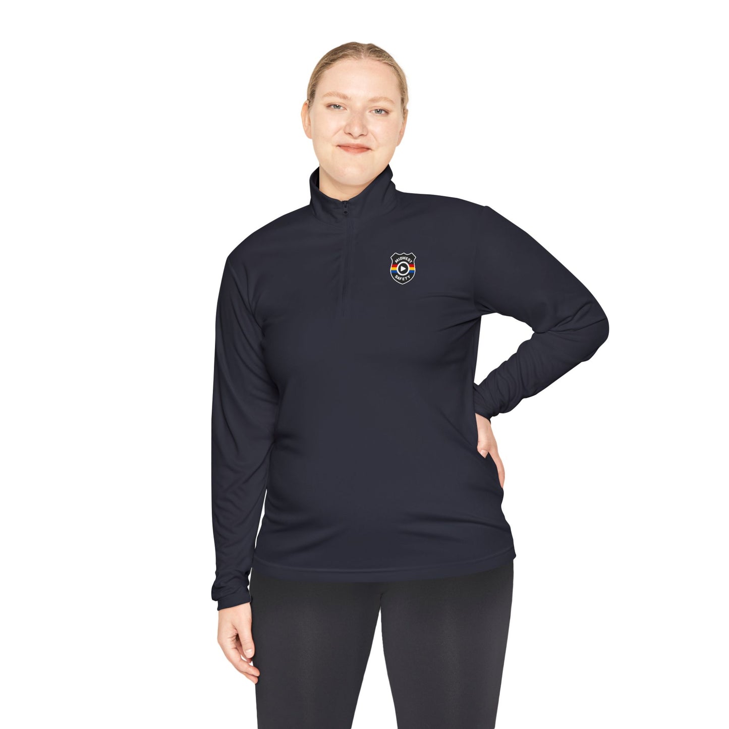 Cozy Unisex Quarter-Zip Pullover - Perfect for Outdoor Adventures