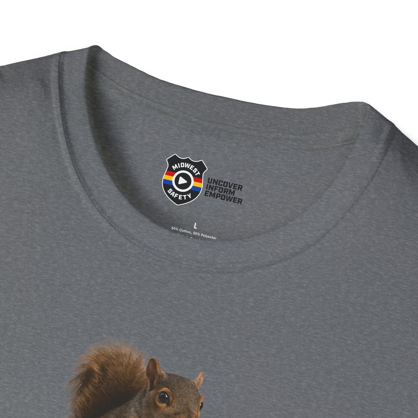 Got Too Nutty Unisex Softstyle Police Silly T-Shirt - Fun & Quirky Graphic Tee