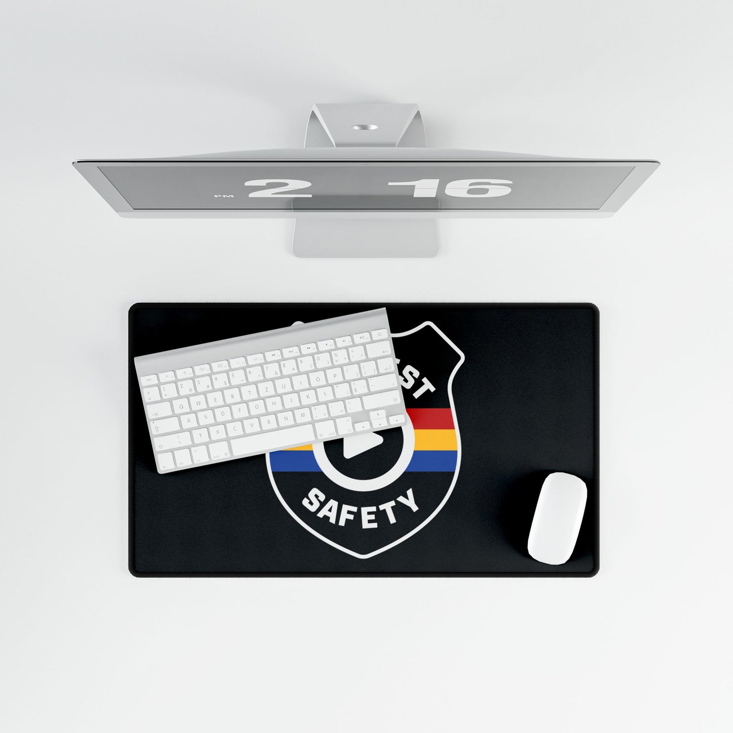 Midwest Safety Desk Mat - Durable Desk Protector with Shield Design