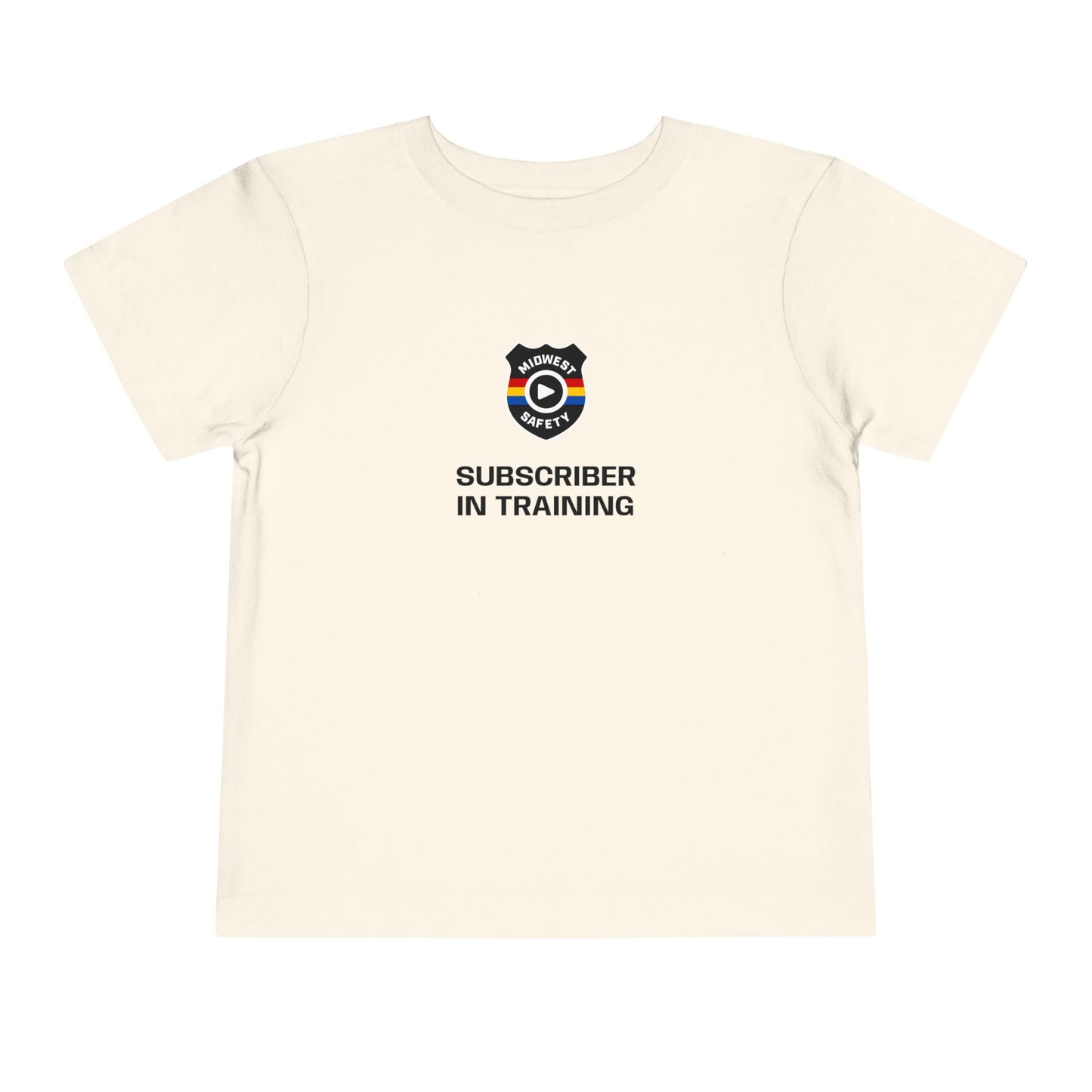 “Subscriber in Training” Adorable Toddler T-Shirt with Funny Design
