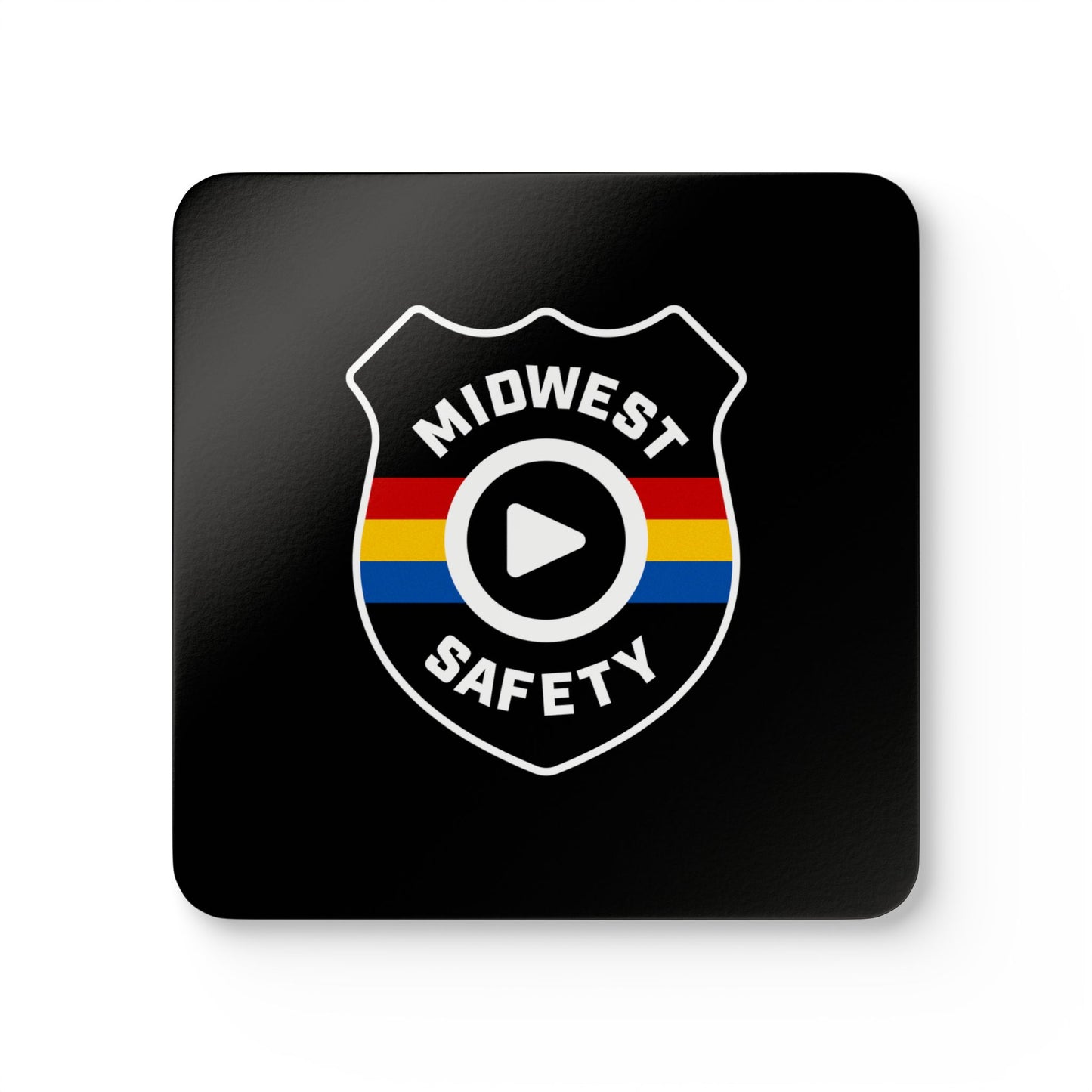 Midwest Safety Corkwood Coaster Set | Durable Drink Coasters for Home Decor, Housewarming Gift, Barware, Kitchen Decor, Eco-Friendly