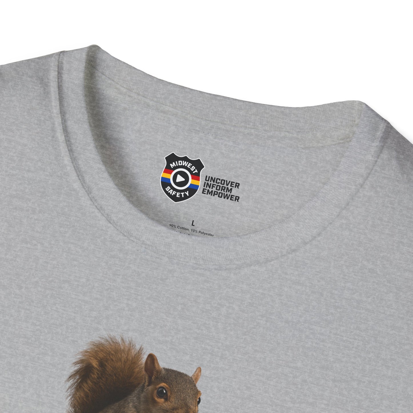 Got Too Nutty Unisex Softstyle Police Silly T-Shirt - Fun & Quirky Graphic Tee