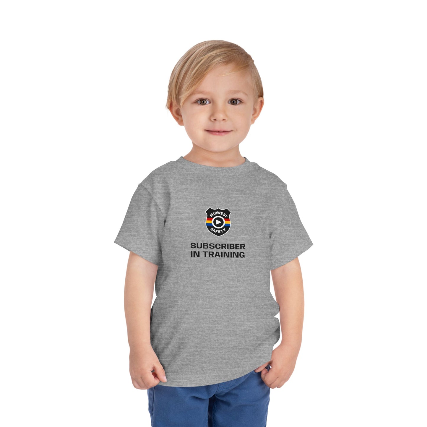 “Subscriber in Training” Adorable Toddler T-Shirt with Funny Design