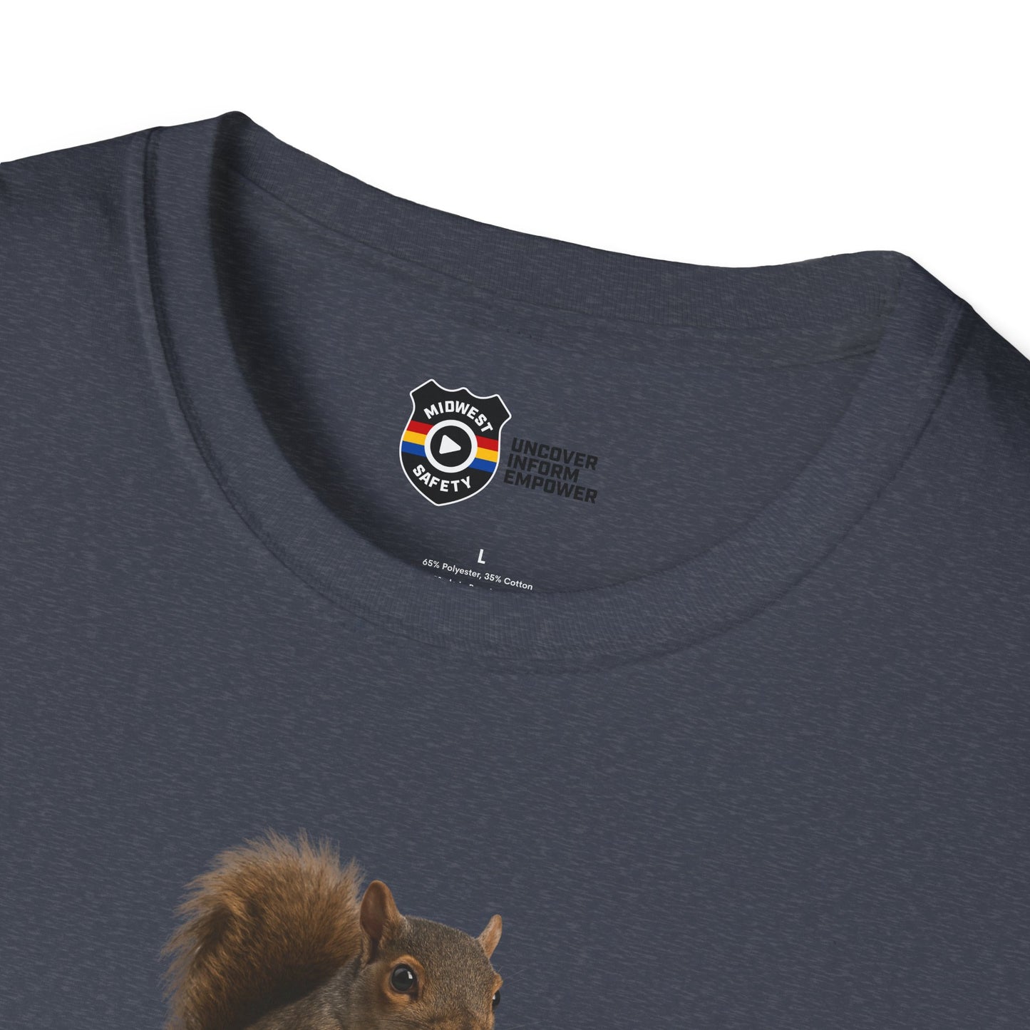 Got Too Nutty Unisex Softstyle Police Silly T-Shirt - Fun & Quirky Graphic Tee