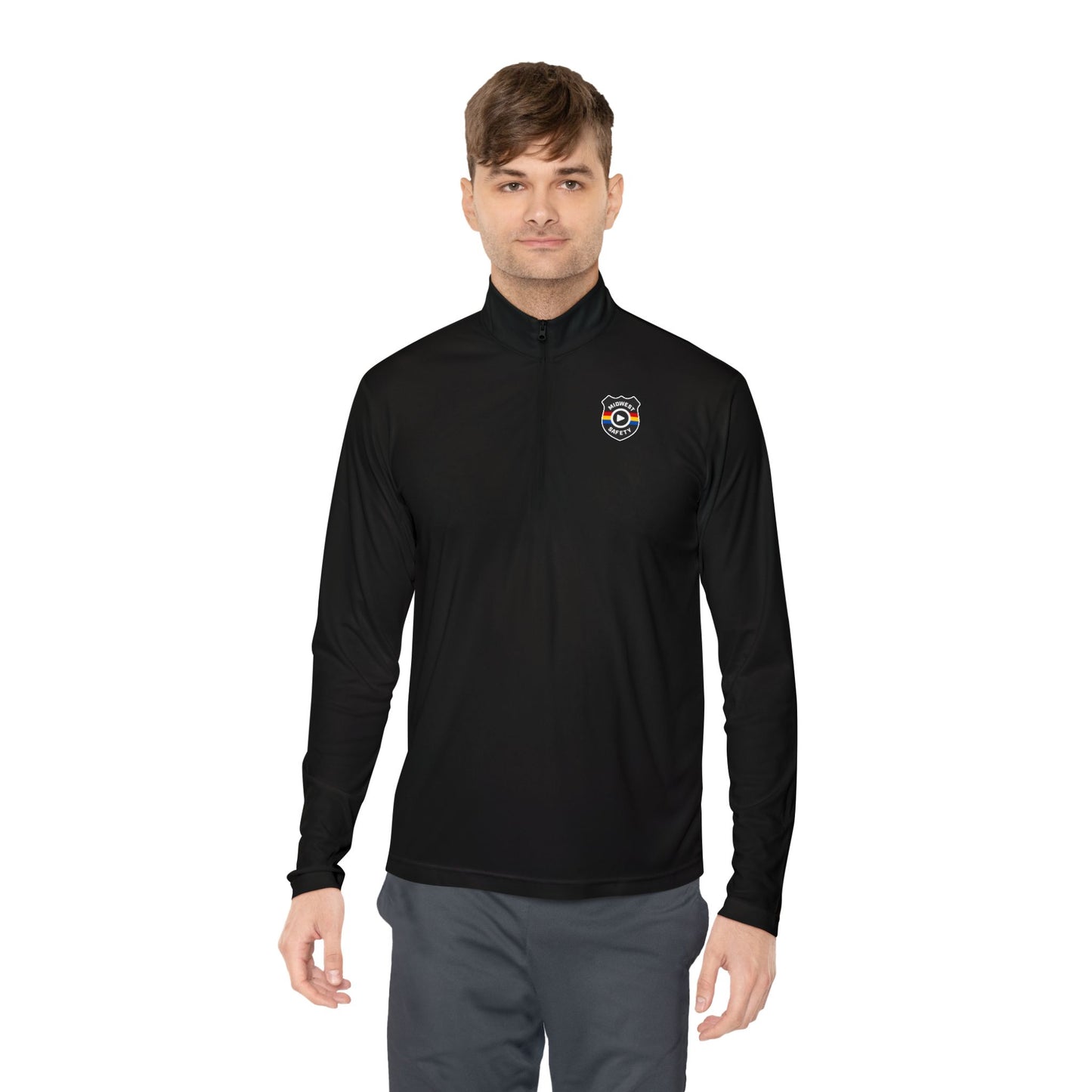 Cozy Unisex Quarter-Zip Pullover - Perfect for Outdoor Adventures