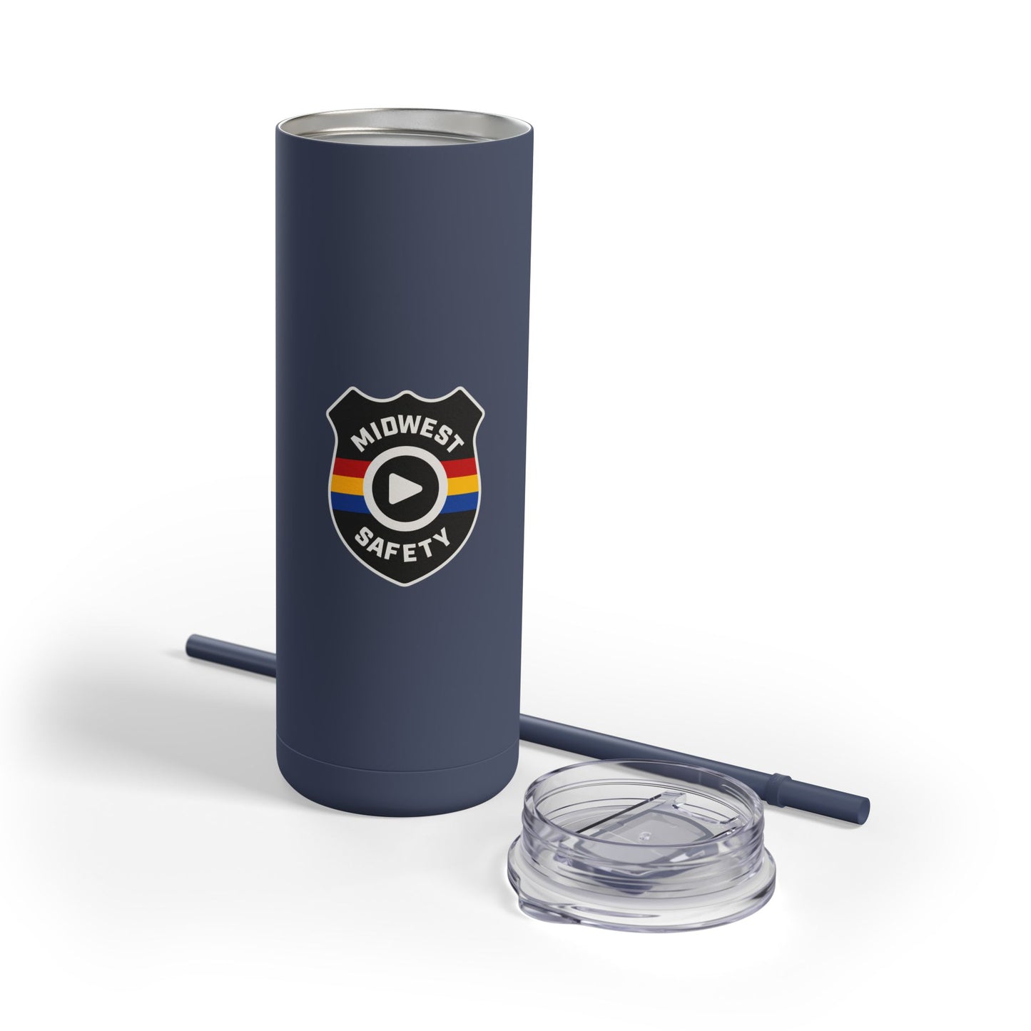 Midwest Safety 20oz Matte Tumbler - Stylish and Functional Travel Mug