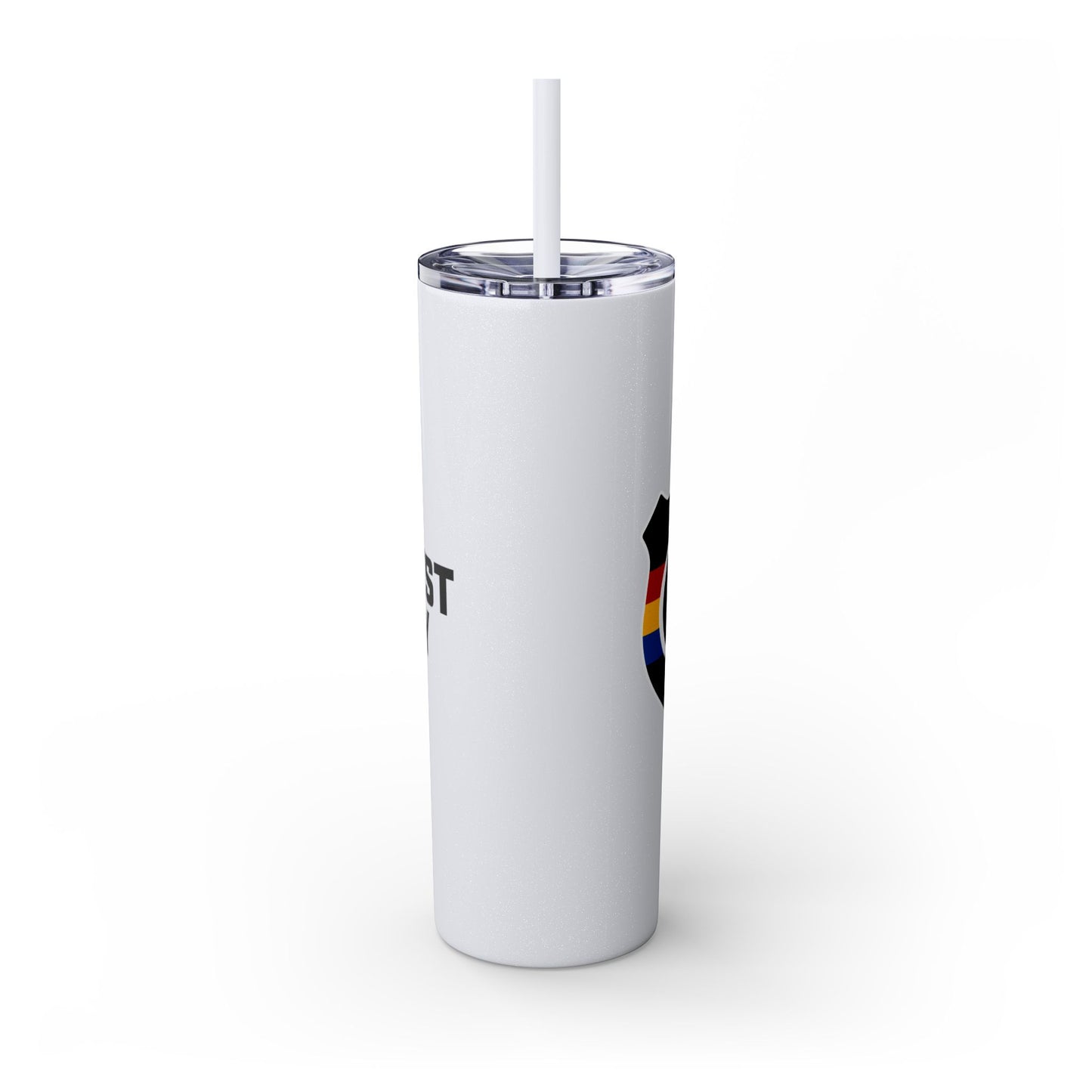 20oz Skinny Tumbler with Straw - MIDWEST SAFETY Design