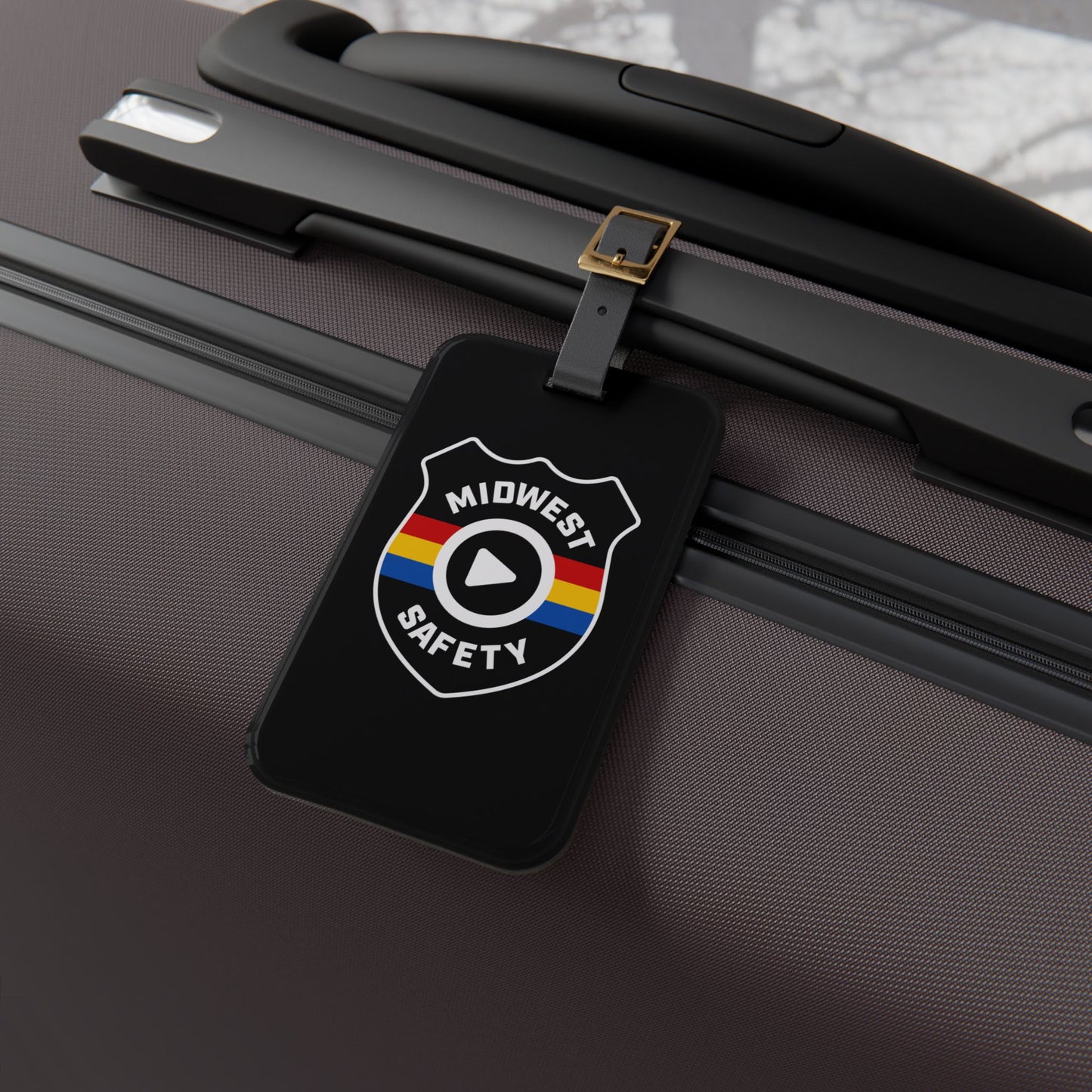 Midwest Safety Luggage Tag – Travel Accessory for Adventurers