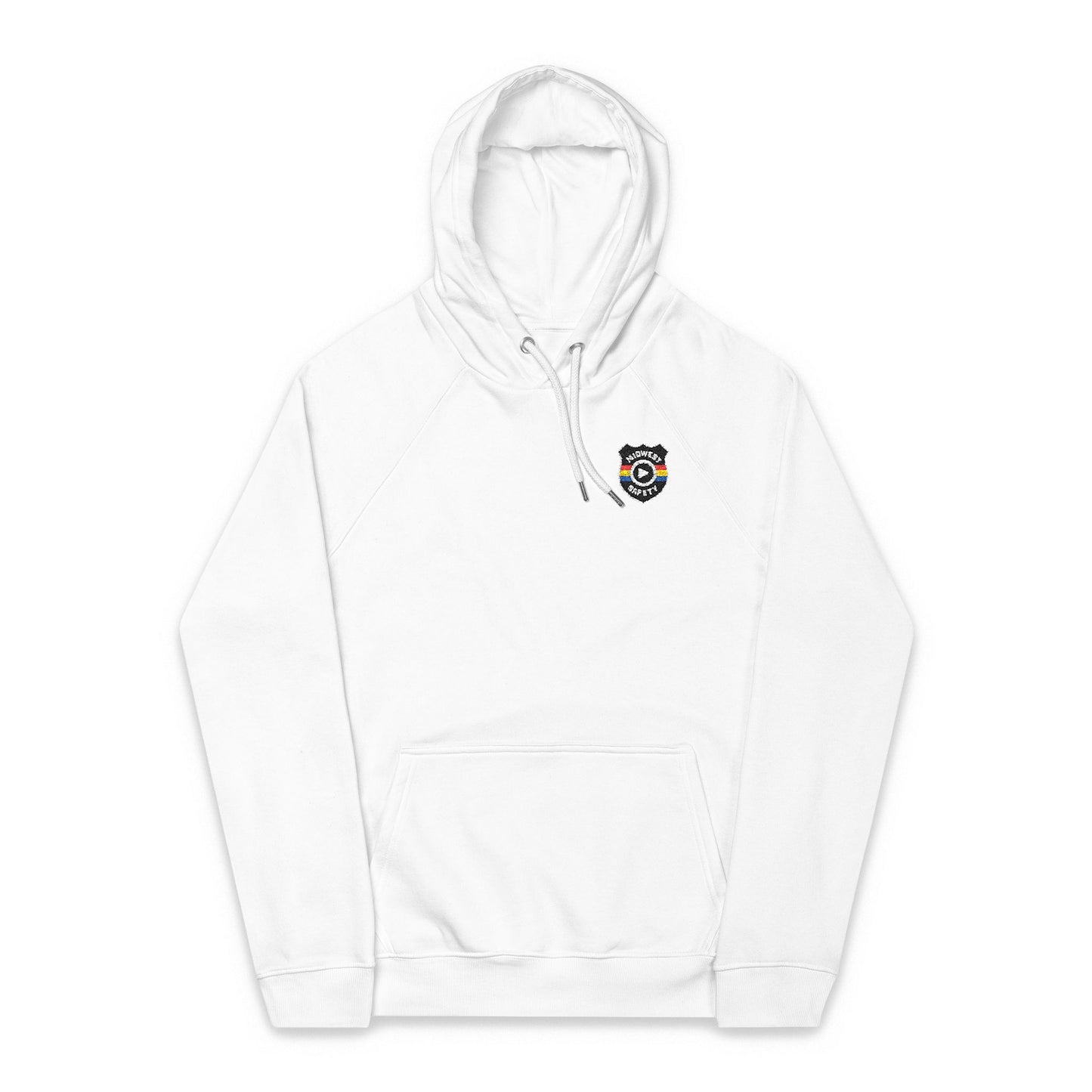Embroidered Eco-Friendly Unisex Hoodie - Perfect for Casual Comfort