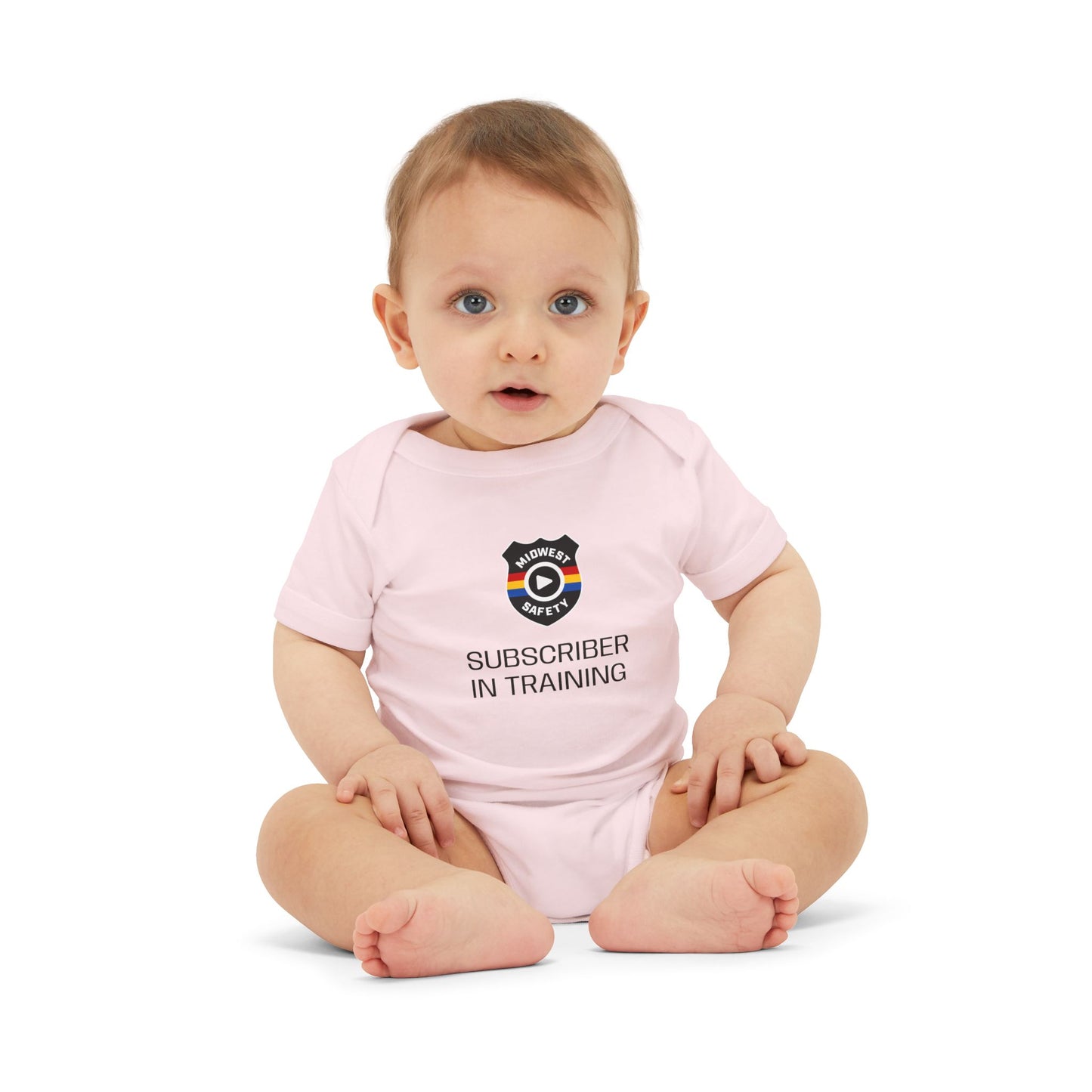 Funny Infant Jersey One Piece - 'Subscriber in Training' Baby Bodysuit