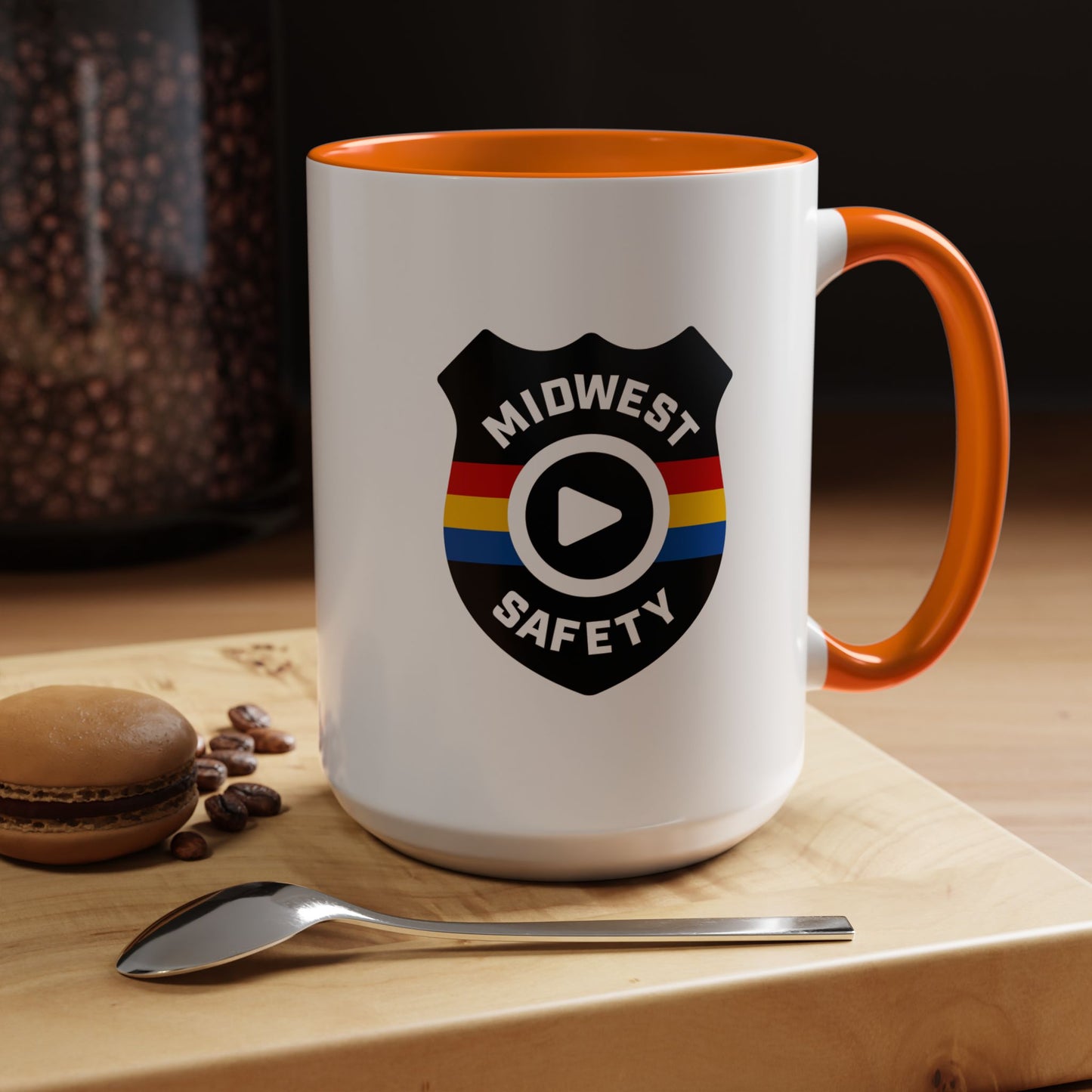 Midwest Safety Accent Coffee Mug - 11/15oz | Ideal Gift for Fellow Subscribers!
