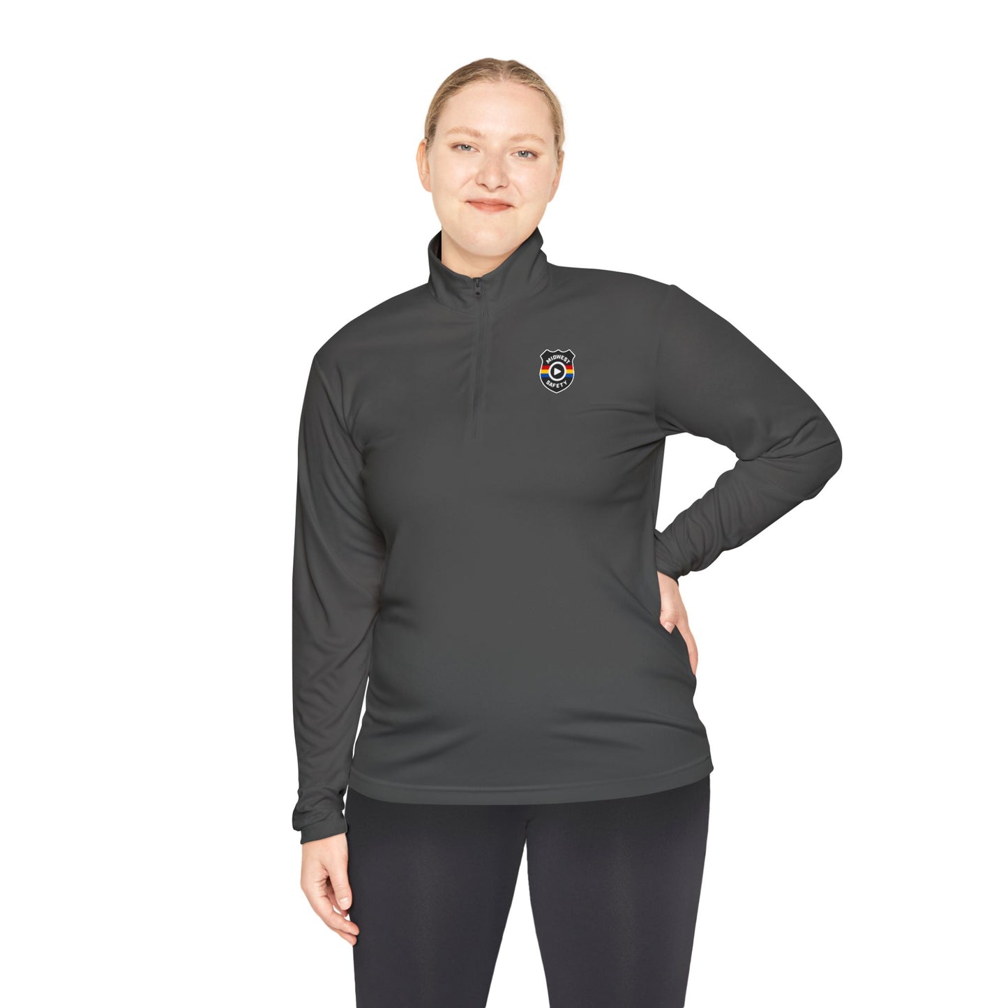 Cozy Unisex Quarter-Zip Pullover - Perfect for Outdoor Adventures