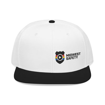 Midwest Safety Snapback Hat, Embroidered Cap, Stylish Men’s/Gifts for Him, Casual Go-to Accessory, Everyday Wear, Cool Streetwear
