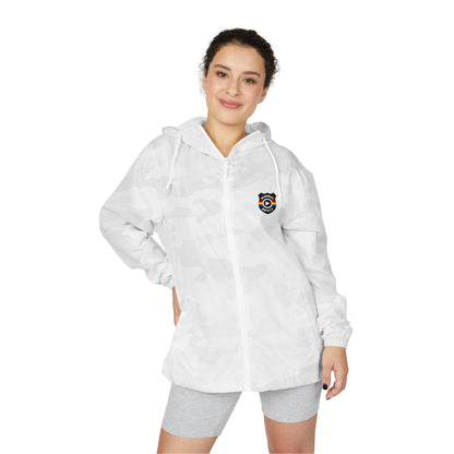 Midwest Safety Logo Windbreaker Jacket — Minimal Full-Zip Hooded Jacket