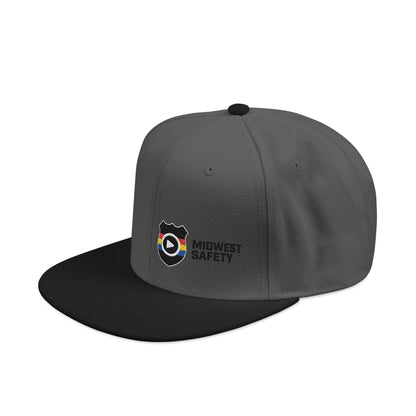 Midwest Safety Snapback Hat, Embroidered Cap, Stylish Men’s/Gifts for Him, Casual Go-to Accessory, Everyday Wear, Cool Streetwear