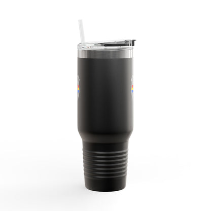 Midwest Safety Insulated Travel Mug - 40oz, Reusable Coffee Cup, Outdoor Adventure Tumbler, Gift for Him/Her, Eco-Friendly Drinkware