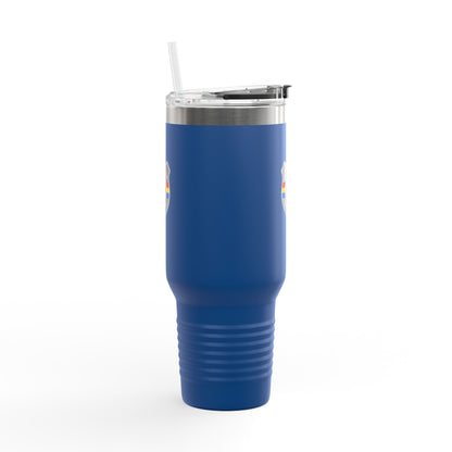 Midwest Safety Insulated Travel Mug - 40oz, Reusable Coffee Cup, Outdoor Adventure Tumbler, Gift for Him/Her, Eco-Friendly Drinkware