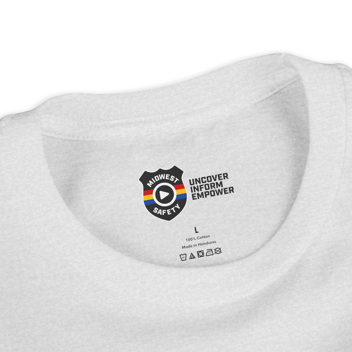 Youth Short Sleeve Tee Funny Police Car, 'Got Too Silly'