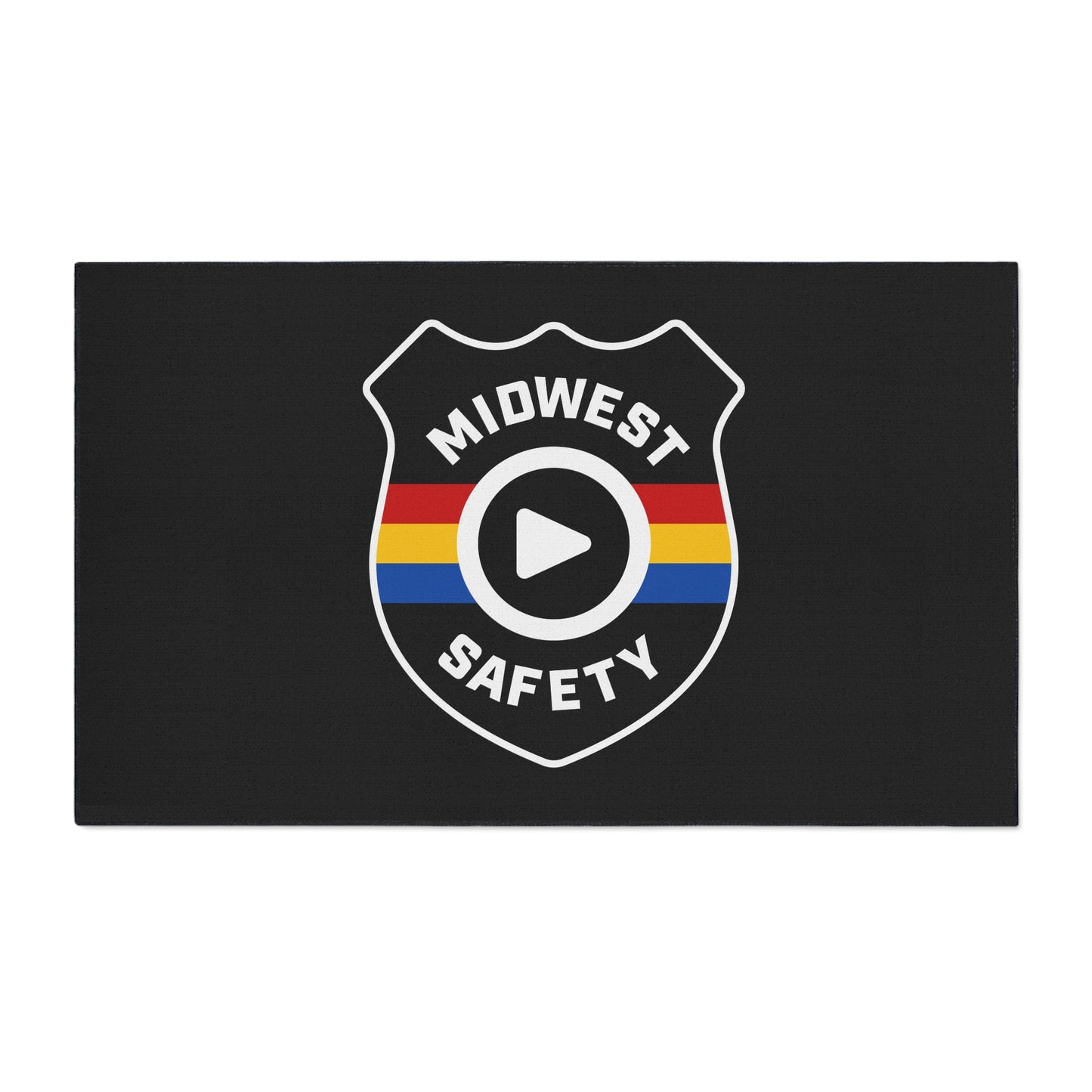 Floor Mat — Midwest Safety Logo Heavy-Duty Welcome Rug