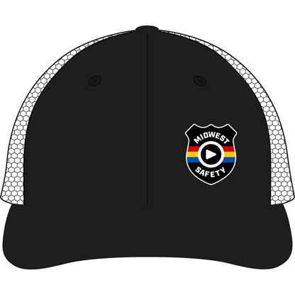 Midwest Safety Trucker Cap — Bounty Dirty-Washed Mesh Back