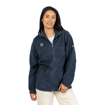 Unisex Columbia Fleece Jacket with Custom Embroidery - Cozy and Stylish Outerwear for All Seasons