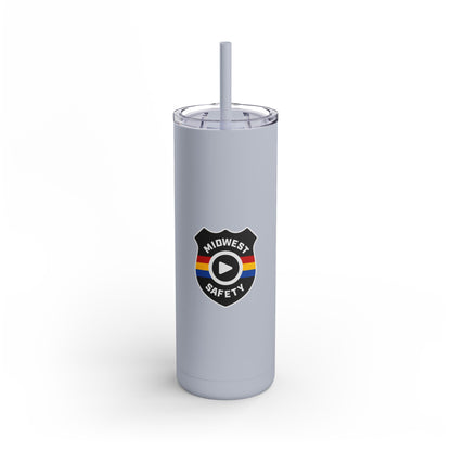 Midwest Safety 20oz Matte Tumbler - Stylish and Functional Travel Mug