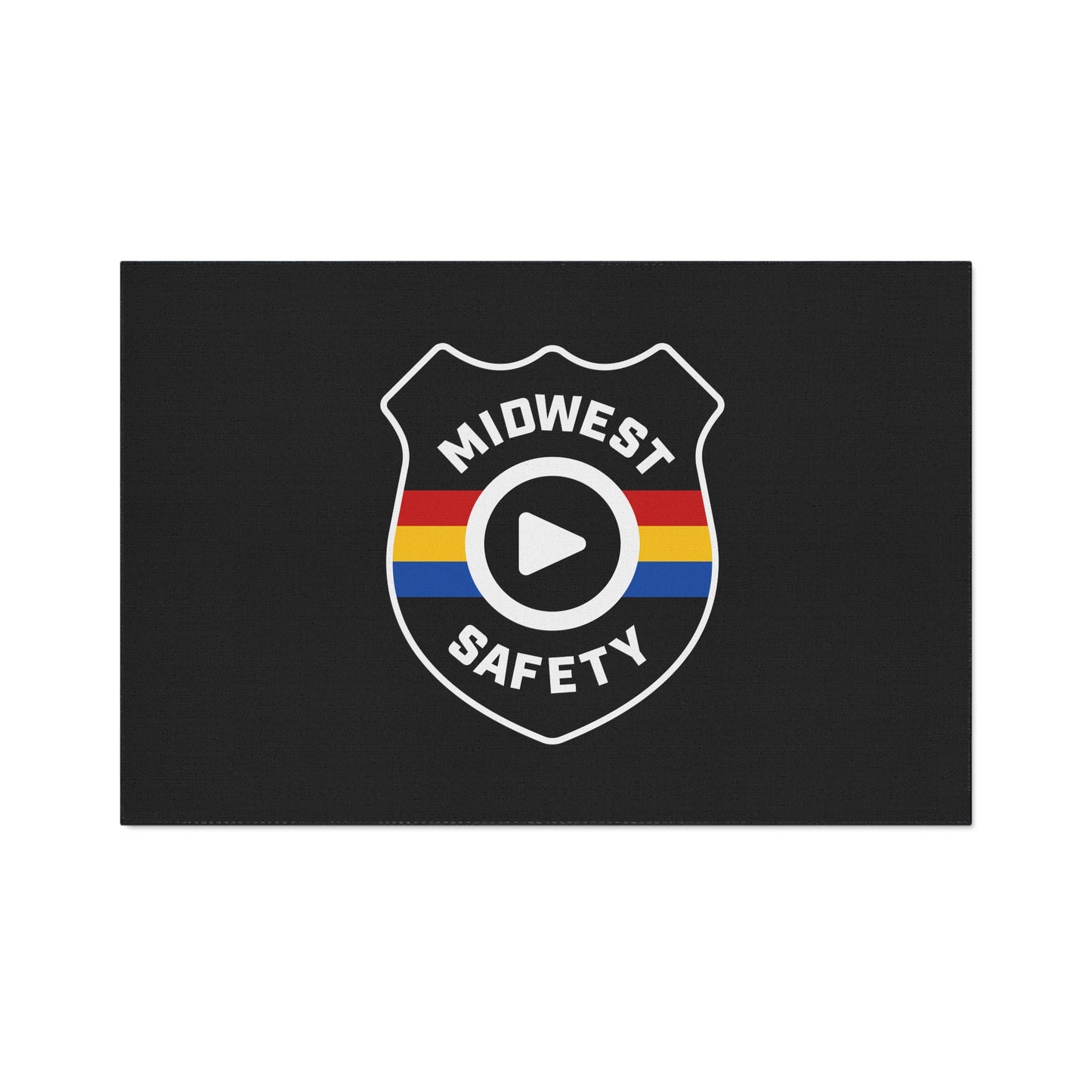 Floor Mat — Midwest Safety Logo Heavy-Duty Welcome Rug
