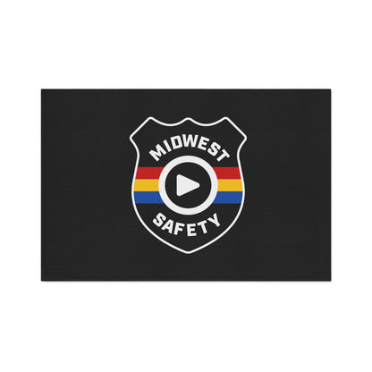 Floor Mat — Midwest Safety Logo Heavy-Duty Welcome Rug