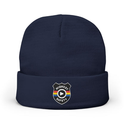 Knit Beanie - Badge Logo (Embroidery)