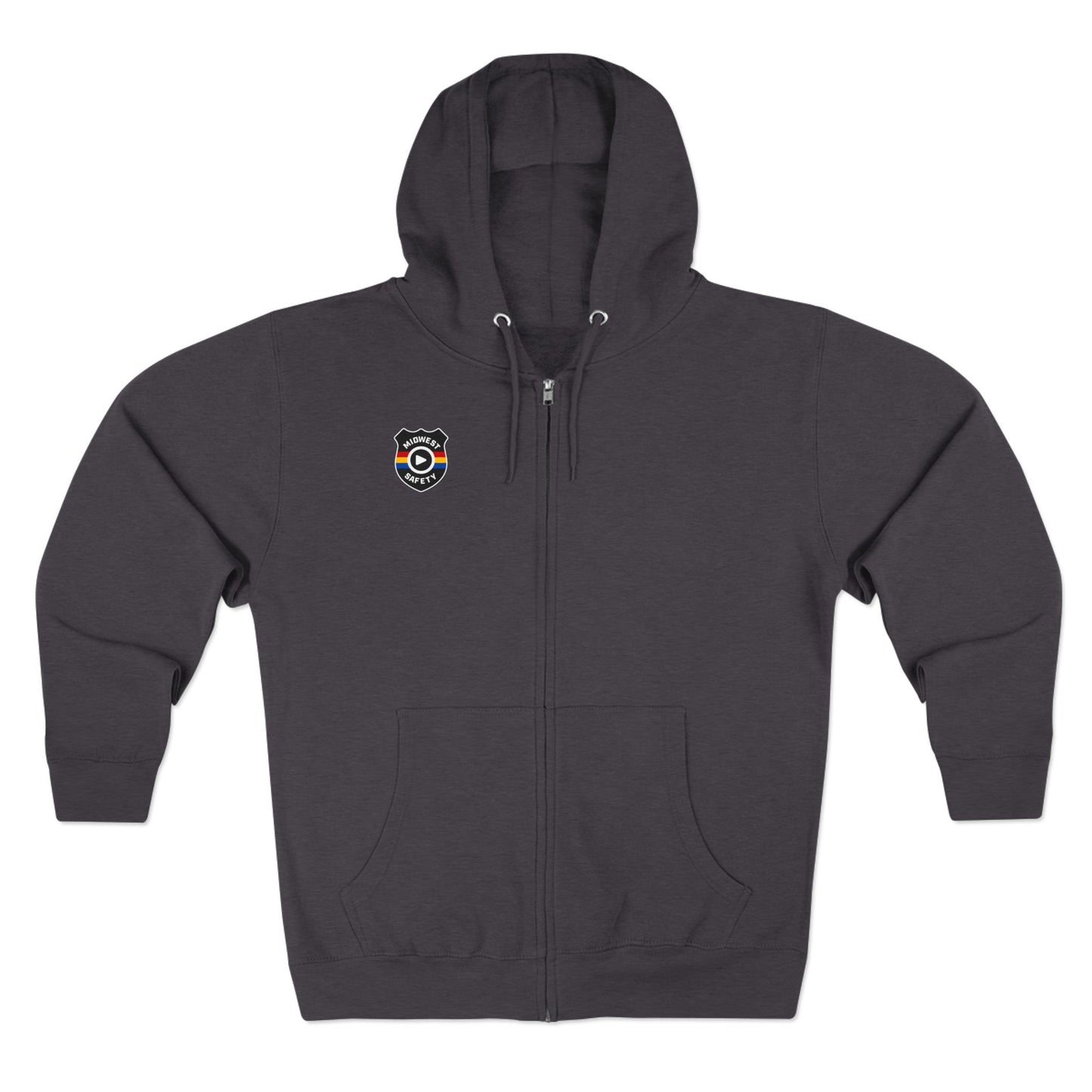 Cozy Unisex Zip Hoodie with Unique Design - Perfect for Casual Wear