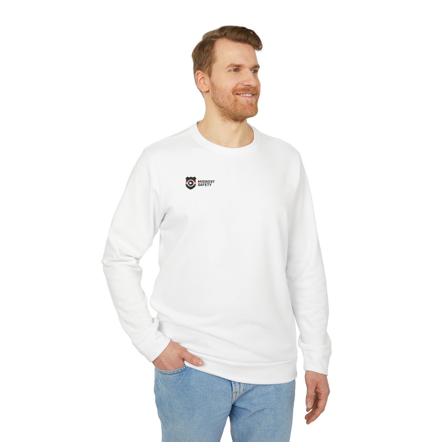 Adidas Unisex Fleece Sweatshirt - Support Local Safety