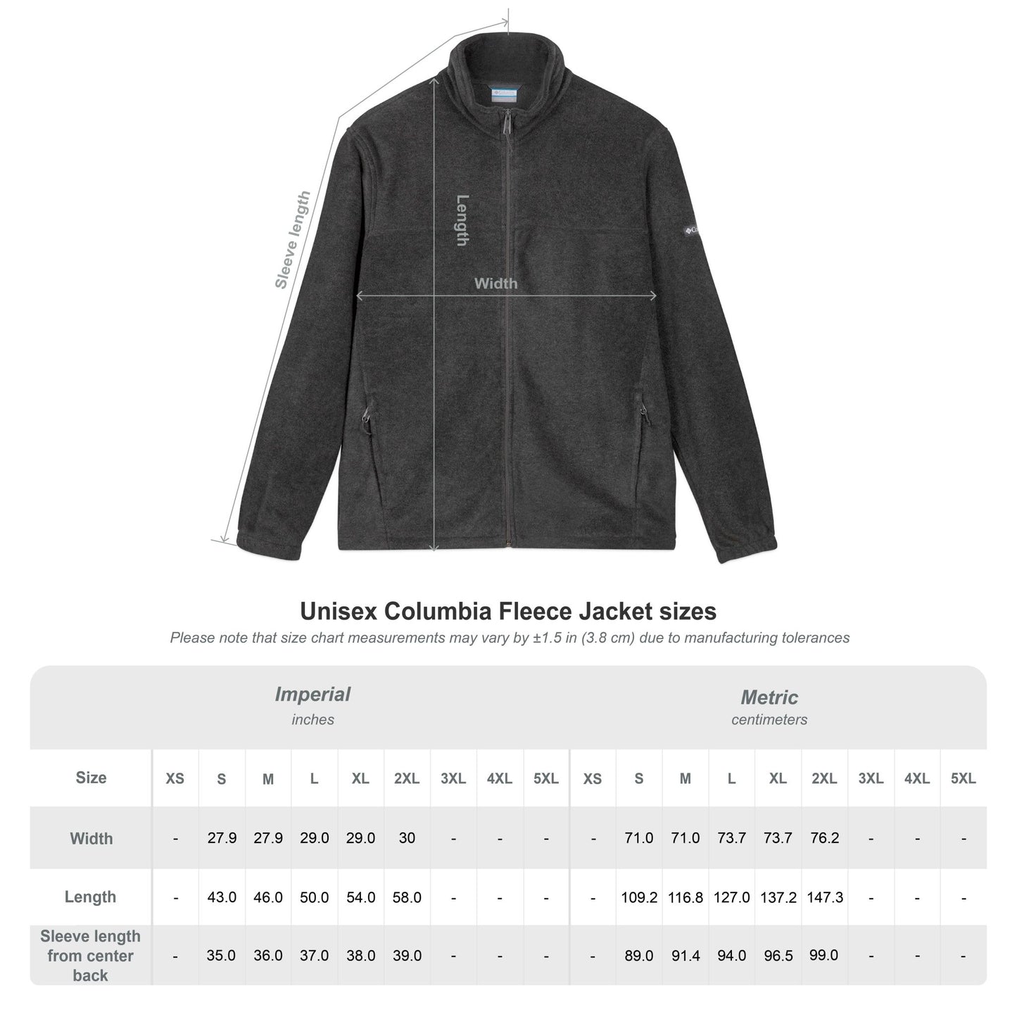 Cozy Unisex Fleece Jacket with Custom Embroidery | Perfect Gift for Outdoors & Layering, Great for Fall & Winter Activities, Casual [...]