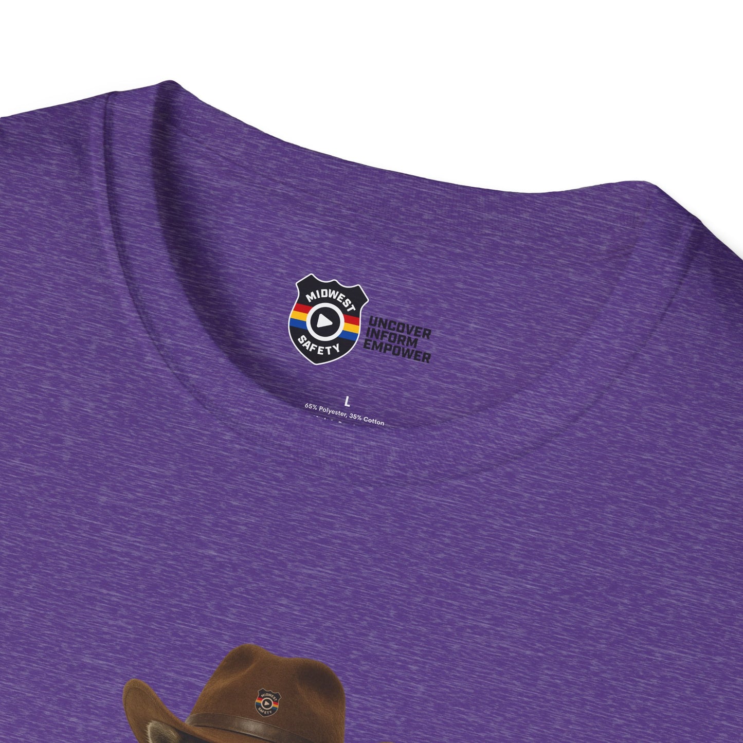 Got Too Wild Raccoon Cowboy Unisex Softstyle T-Shirt
