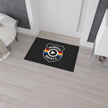Floor Mat — Midwest Safety Logo Heavy-Duty Welcome Rug