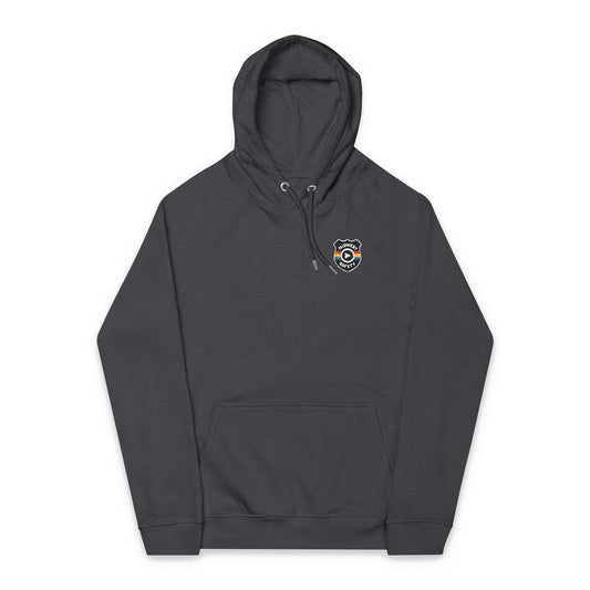 Embroidered Eco-Friendly Unisex Hoodie - Perfect for Casual Comfort