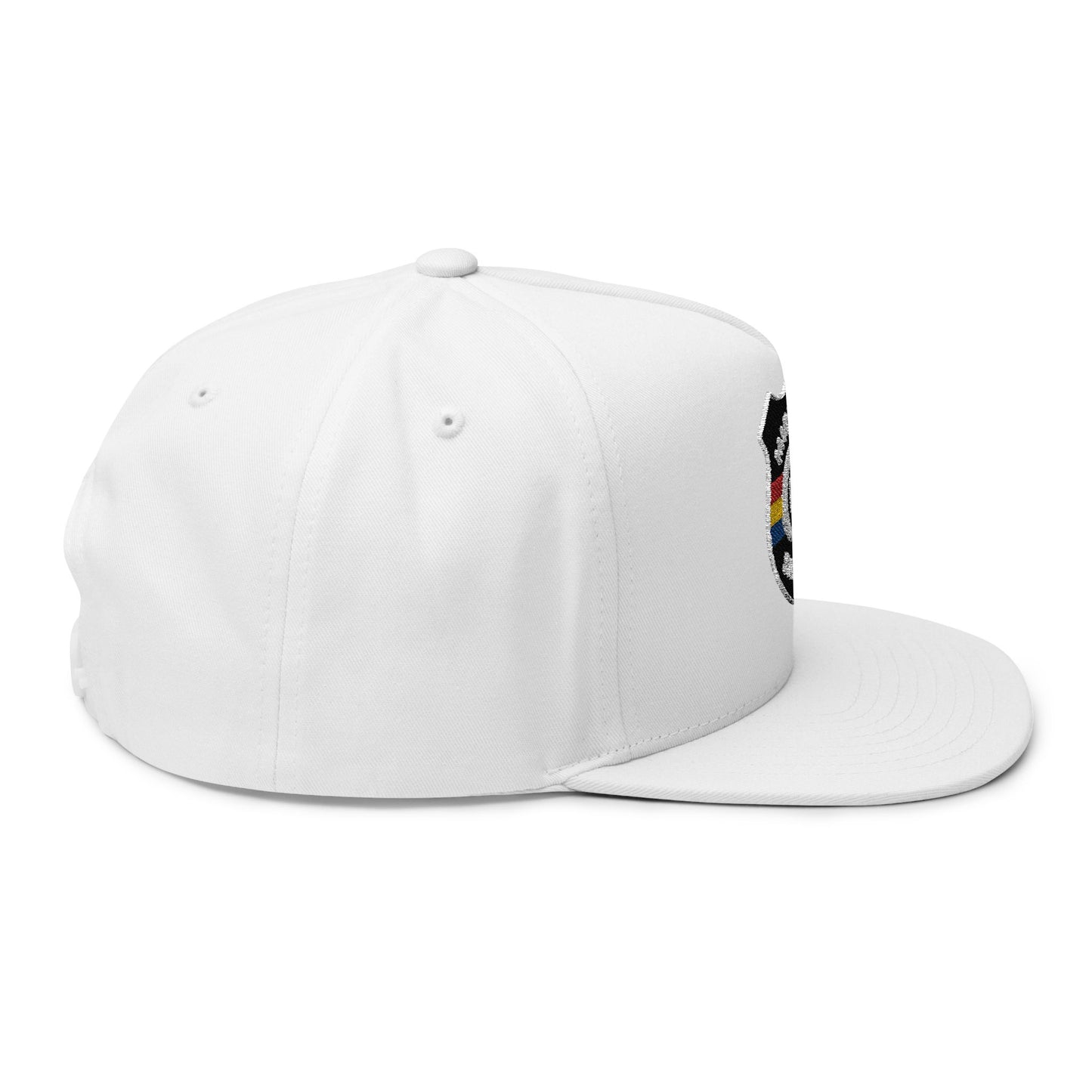 Flat Bill Cap, Baseball Hat (Embroidery)