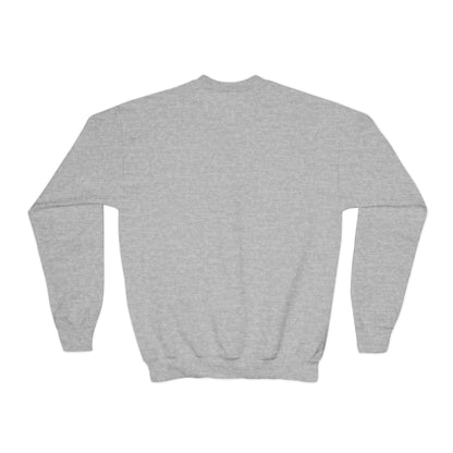 Youth Crewneck Sweatshirt - Cute Logo Design, Cozy Kids Apparel for Everyday Wear, Gifts for Birthdays, Holidays