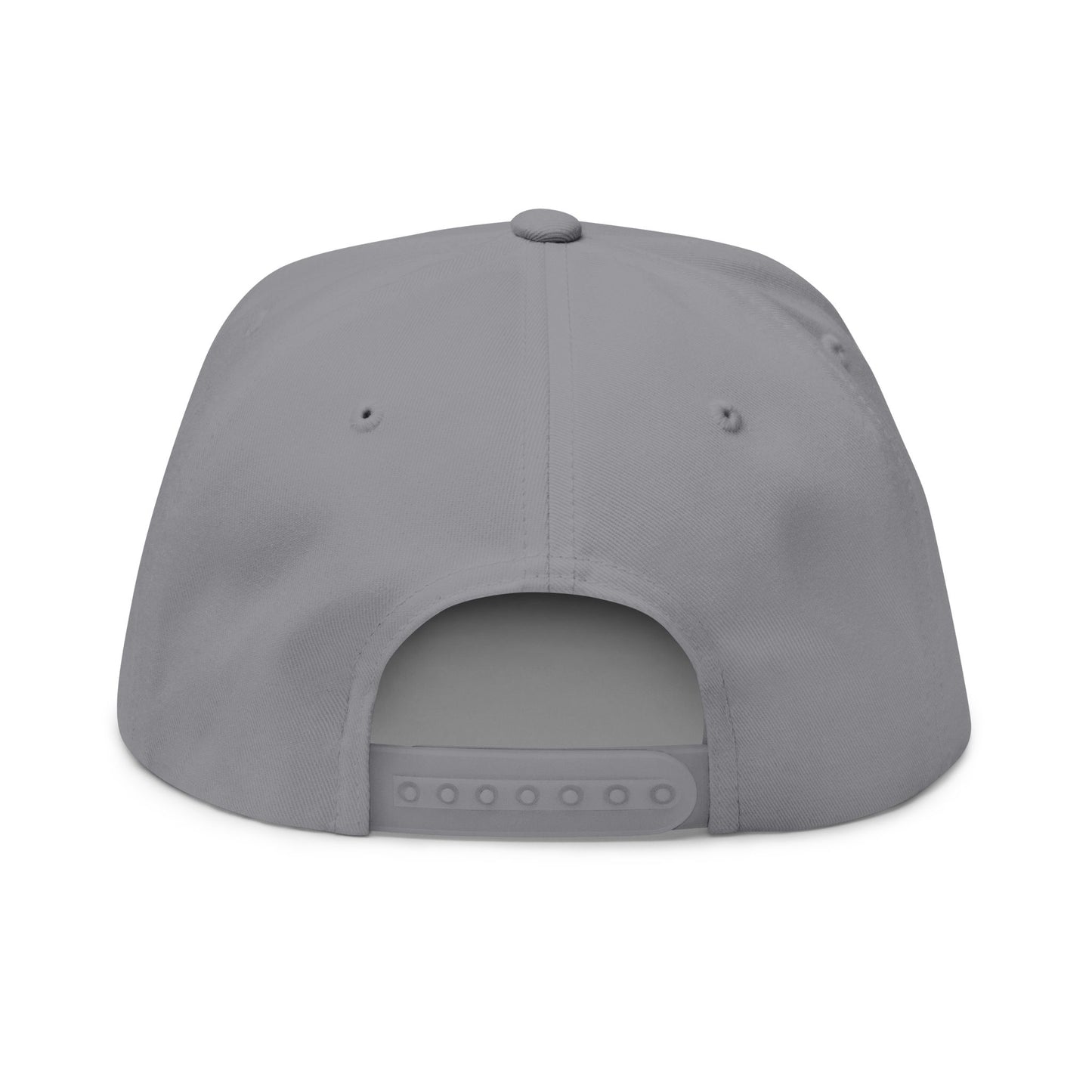 Flat Bill Cap, Baseball Hat (Embroidery)