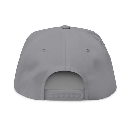 Flat Bill Cap, Baseball Hat (Embroidery)