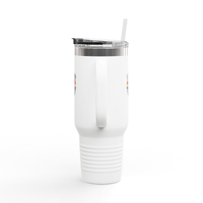Midwest Safety Insulated Travel Mug - 40oz, Reusable Coffee Cup, Outdoor Adventure Tumbler, Gift for Him/Her, Eco-Friendly Drinkware