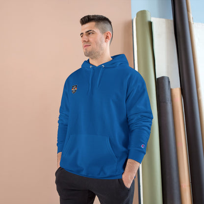 Champion Hoodie - Minimal Chest Patch Logo Pullover
